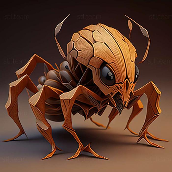 3D модель Pheidole stulta (STL)